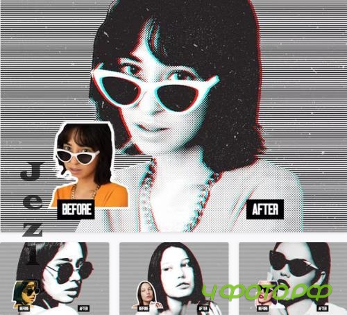Pop Comic Photo Effect - 5MZFKZP
