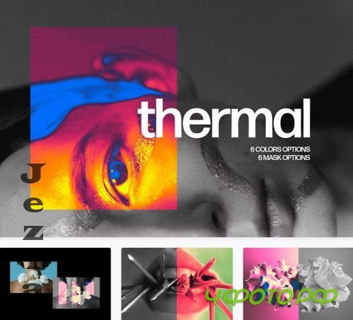 Thermal Mask Photoshop Effect - 92197482