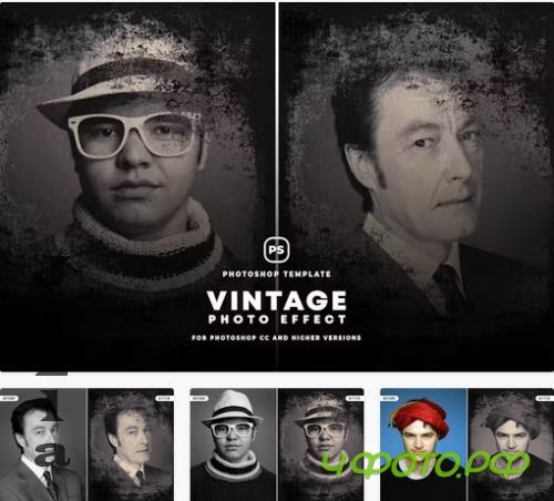 Vintage Photo Effect - EKPXT8Y