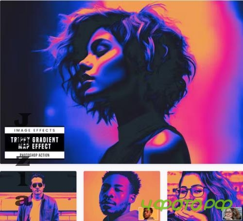 Trippy Gradient Map - MRH242N Trippy Gradient Map - MRH242N