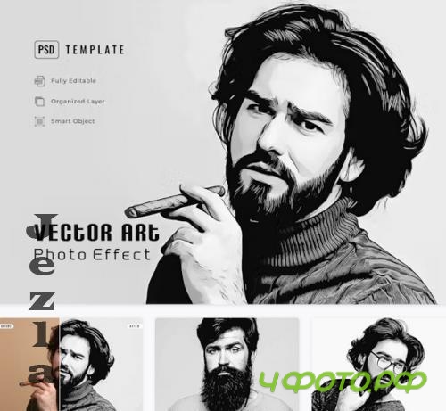 Vector Art Photo Effect - VKB3T5F Vector Art Photo Effect - VKB3T5F