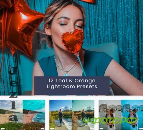 12 Teal & Orange Lightroom Presets - LX569SP