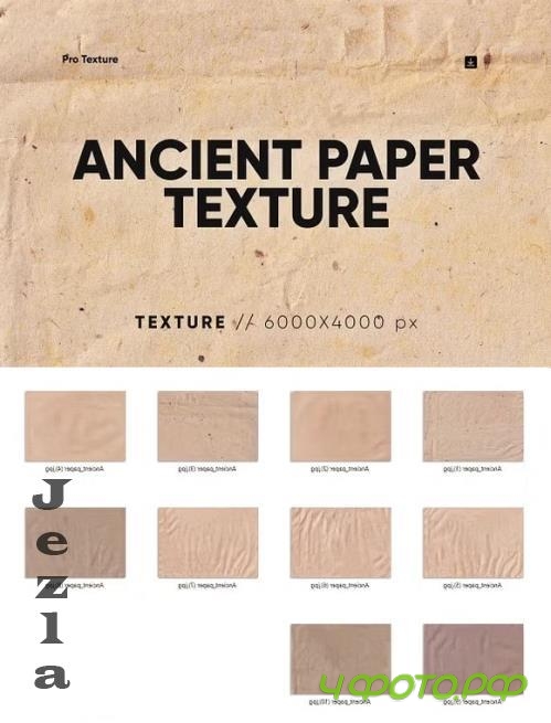 10 Ancient Paper Texture HQ - 95105718