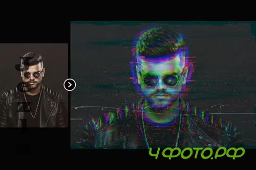 Glitch Photo Effect - 6JQRTCW