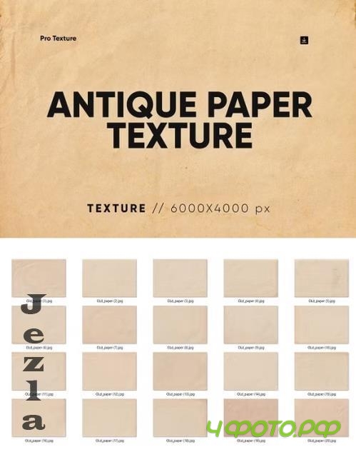 20 Antique Paper Texture HQ - 95135944