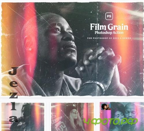 Film Grain Photoshop Action - 120919016