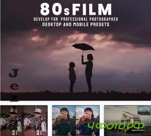 80s Film - Desktop and Mobile Presets - 2JDSJDK