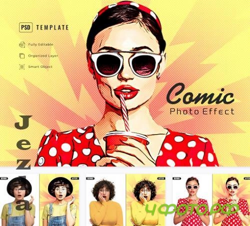 Comic Photo Effect - U6QJ7HJ