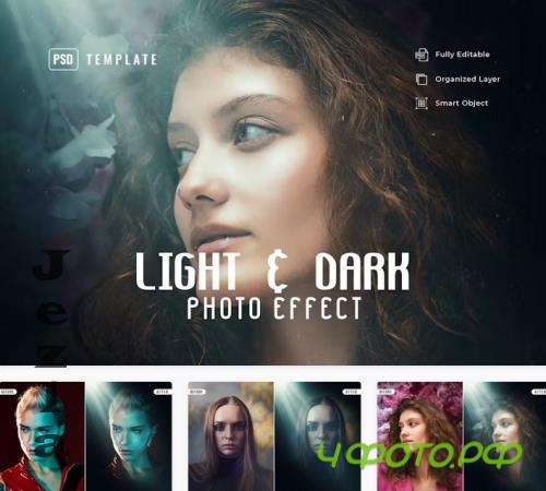 Light & Dark Photo Effect - 6U5TPBE Light & Dark Photo Effect - 6U5TPBE