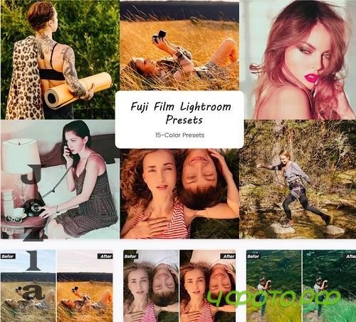 Fuji Film Lightroom Presets - B5FSTE9