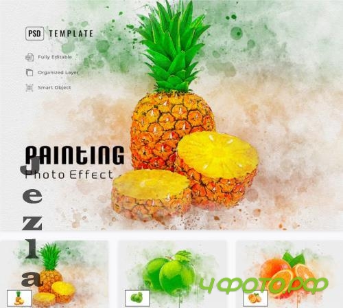Painting Photo Effect - VU8G6QN