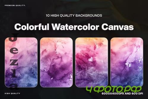 10 Colorful Watercolor Canvas Background - 783YM9Q 10 Colorful Watercolor Canvas Background - 783YM9Q