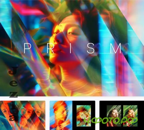 Rainbow Prism Photo Effect - 217717985