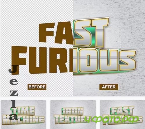 Fast Furious Text Effect - CV8MRBN