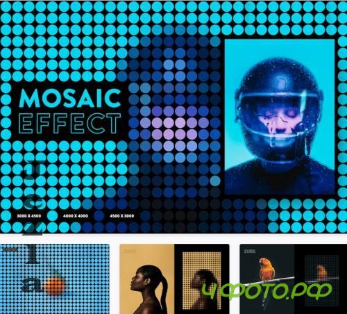 Mosaic Photoshop Effect - 217700291 - BN3UFU9