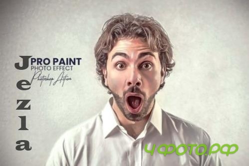 Pro Paint Photoshop Action - 255627760