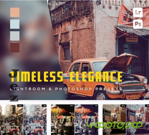 6 Timeless Elegance Lightroom and Photoshop Preset - HE8TD49