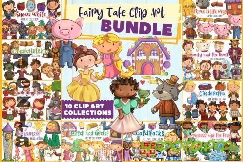 Fairy Tale Clip Art Collection Bundle - 20 Premium Graphics