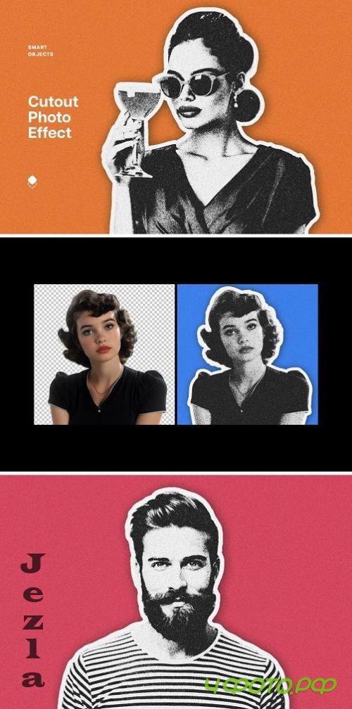Cut Out Photo Effect - 280187040
