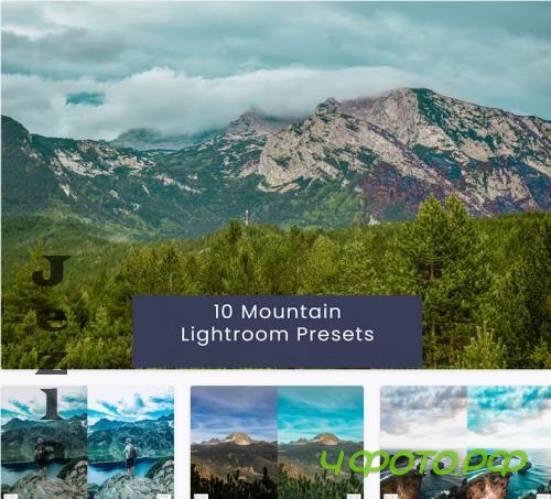 10 Mountain Lightroom Presets - W6BA8FC