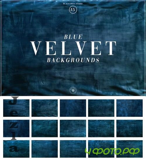 Blue Velvet Backgrounds - VKRU3SA