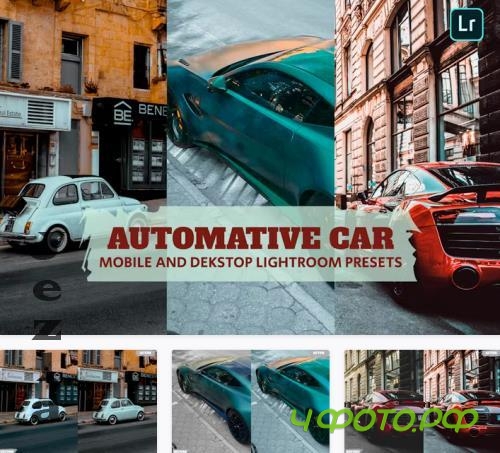 Automative Car Lightroom Presets Dekstop Mobile - ZWD3R65