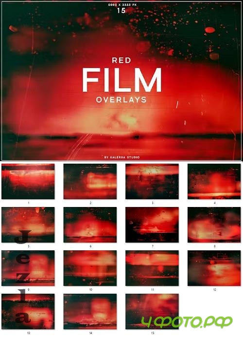 Red Film Overlays - 3Q7PEYB