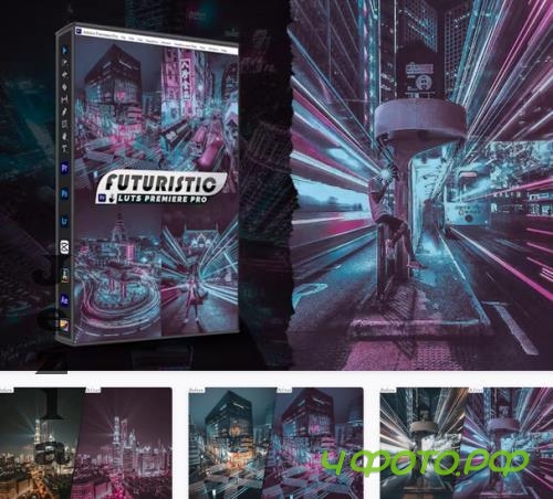 Futuristic Mood Presets - luts Video Premiere Pro - SP9F3N6