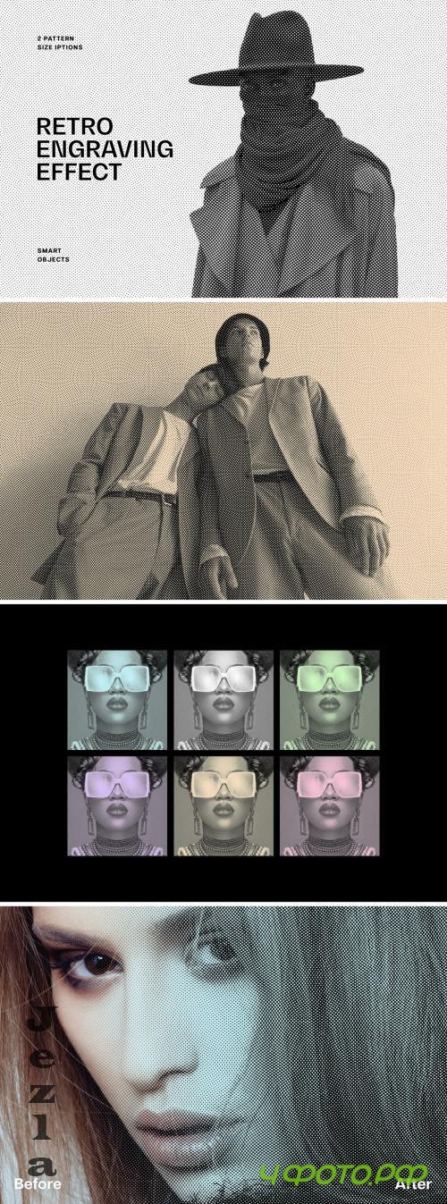 Vintage Engraved Photo Effect - 280672144 Vintage Engraved Photo Effect - 280672144
