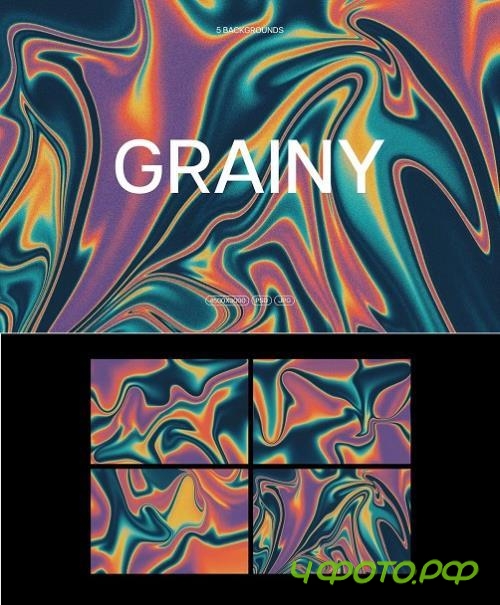 Abstract Grainy Backgrounds - 281702912