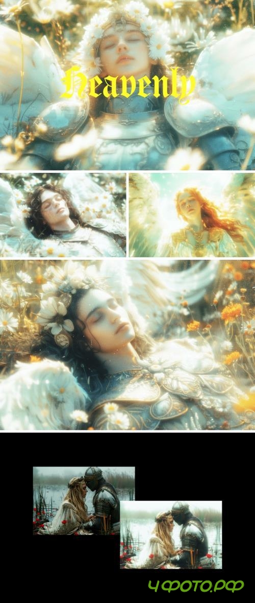 Heavenly Glow Photo Effect - 279848135