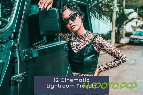 12 Cinematic Lightroom Presets - 52F9JD7
