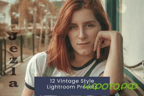 12 Vintage Style Lightroom Presets - WJQV39A