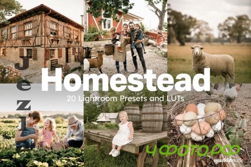 20 Homestead Lightroom Presets LUTs - 284340401 20 Homestead Lightroom Presets LUTs - 284340401