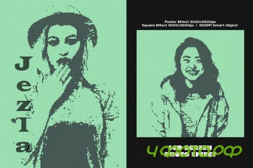 LCD Screen Square,Poster Effect - 284878515 LCD Screen Square,Poster Effect - 284878515