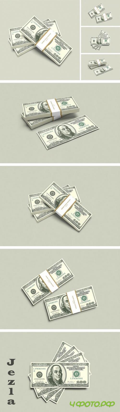 Money Stack Mockup - RJR5GPZ