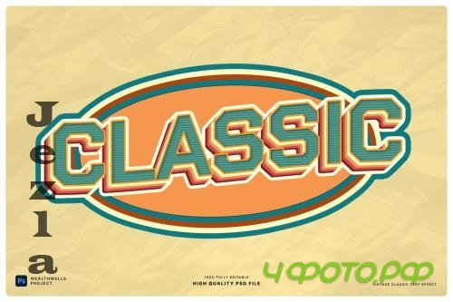Vintage Classic Text Effect - YUVRBPM Vintage Classic Text Effect - YUVRBPM