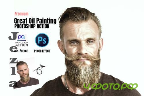  Great Oil Painting Photoshop Actions