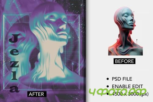 Futuristic Photo Effect - Q4RGMJH