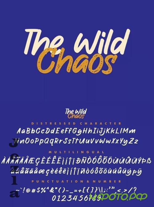 The Wild Chaos Font - 6272810 - RLJAZWQ