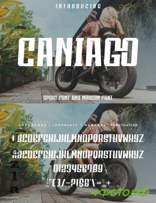 Caniago - Sport Font and Modern Font - ZYN3FA9