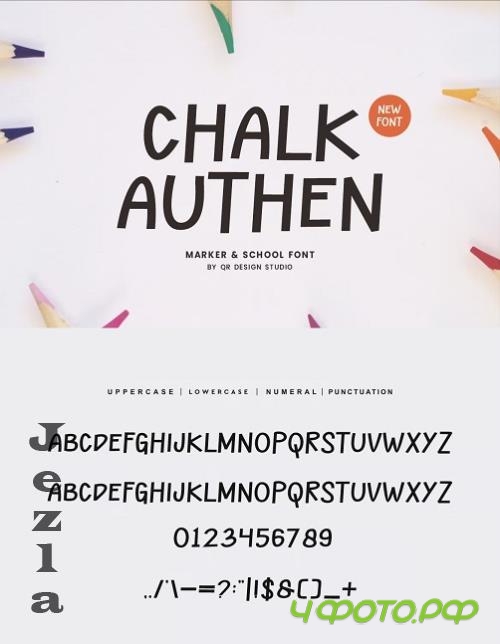 Chalk Authen - Marker & School Font - 279992476 - APWLCME