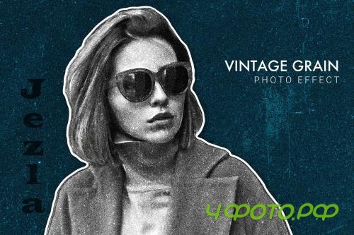 Vintage Grain Photo Effect - JL6JSPT