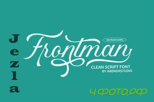 Frontman - Clean Script Font - 280266486 - K7H4XSK