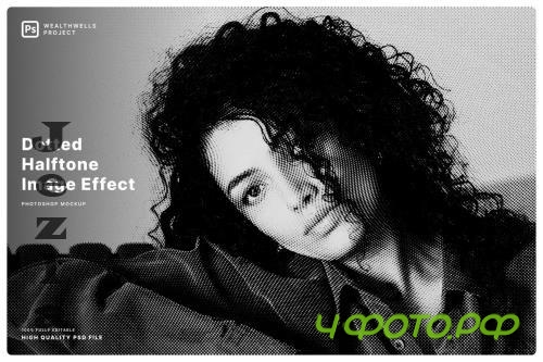 Dotted Halftone Image Effect - NPSSSVM Dotted Halftone Image Effect - NPSSSVM