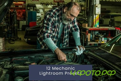 12 Mechanic Lightroom Presets - KU2NS9C