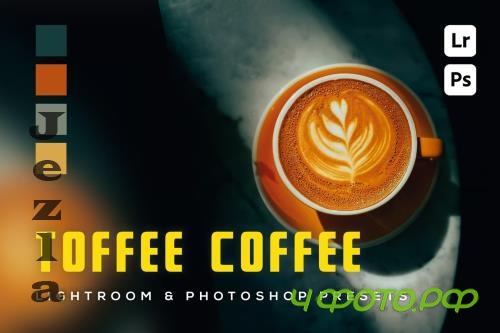 6 Toffee Coffee Lightroom and Photoshop Presets - MSNG7W4