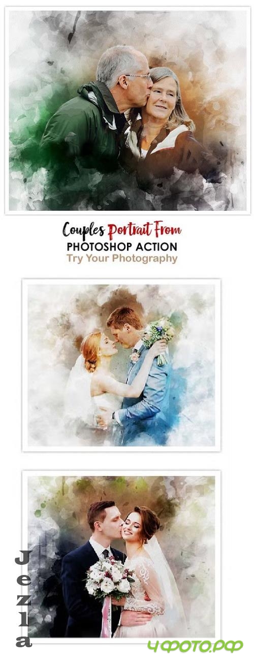 Couples Portrait From Photo- 290341671
