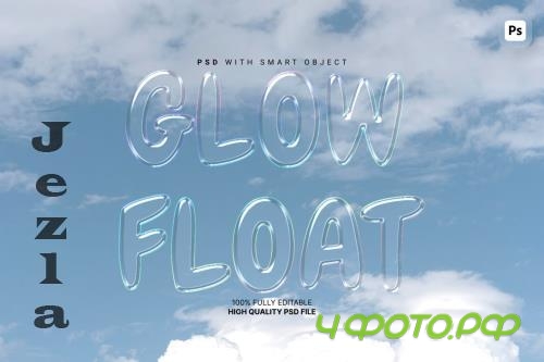 Balloon Glossy Text Effect - HWU6M36