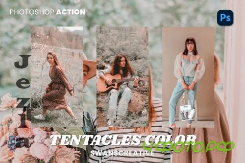Tentacles Color Photoshop Action - Q4P3GYN Tentacles Color Photoshop Action - Q4P3GYN